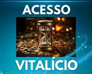 Card representando o acesso vitalício e as atualizações gratuitas do curso Agulhas que Curam.